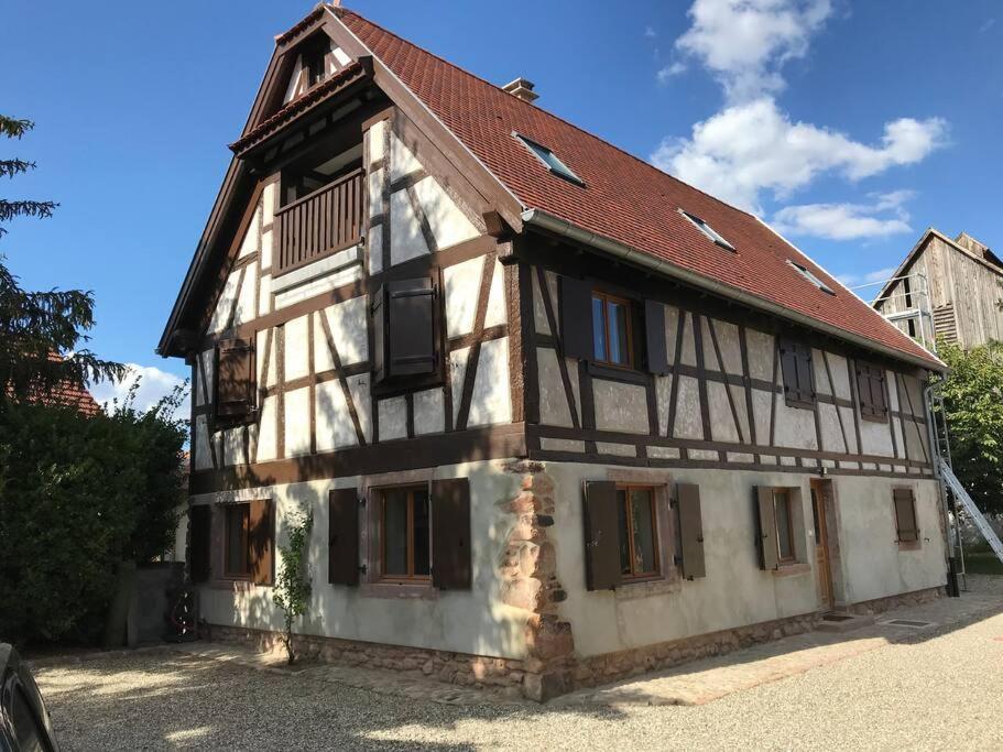 Paisible Logement Tout Equipe Pour 1 A 6 Personnes Ebersheim Eksteriør bilde